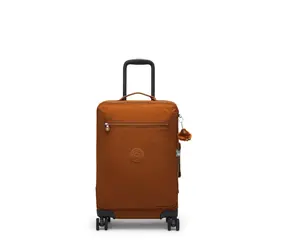 Kipling JET S Stylish Mokka / Kufr / Kabinový / Recyklovaný polyamid / TSA zámek / Kolečka