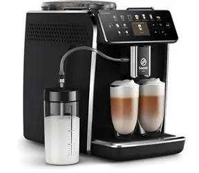 Saeco GranAroma SM6580/00 šedá / Automatický kávovar / Dotykový TFT displej / 1500 W / 15 bar