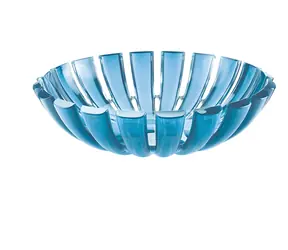 Guzzini DOLCEVITA tyrkysová / Košík / průměr 25 cm / bioplast ISCC+