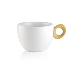 Guzzini Everyday žlutá / Hrnek / 480 ml / Porcelán, plast