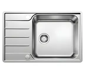 Blanco Lemis XL 6S-IF Compact kartáčovaná nerez / Dřez / 78x50 cm / s ovládáním odtoku / hloubka 205 mm