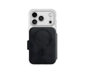 AmazingThing Titan Pro Lens Flip Set černá / Flipové pouzdro s peněženkou / MagSafe / iPhone 18 Pro Max