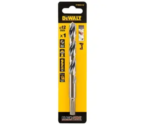 DeWalt Vrták do kovu 12x151 mm / Vrták / HSS / Průměr 12 mm / Délka 151 mm / Pracovní délka 101 mm