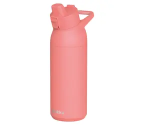 Quokka Tide broskvová / Sportovní láhev / Nerezová / 700 ml / S pítkem