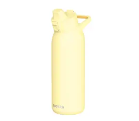 Quokka Tide světle žlutá / Sportovní láhev / Nerezová / 700 ml / S pítkem