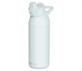 Quokka Tide bílá / Sportovní láhev / Nerezová / 700 ml / S pítkem