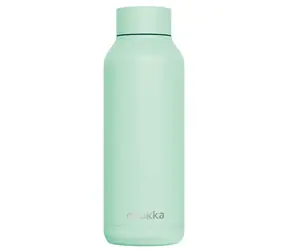 Quokka Solid světle zelená / Nerezová termoláhev / 510 ml / dvouplášťová