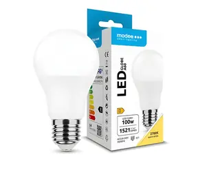 Modee A60 / LED žárovka / E27 / 13,8W náhrada 100W / 1521 lm / 2700K