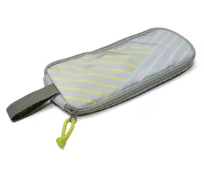 Iris Barcelona Zipper tyrkysová / Termoobal na svačinu / 1 l / FOOD SAFE