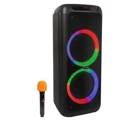 Blow Infinity 10" / Přenosný reproduktor / 300W / Bluetooth / LED osvětlení / bezdrátový mikrofon