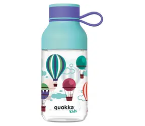 Quokka Ice balónky 430 ml / Dětská láhev / poutko / tritan / bez BPA