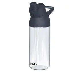 Quokka Swift 785 ml černá / Láhev na vodu / S pítkem / Ecozen / Uzamykatelné víčko