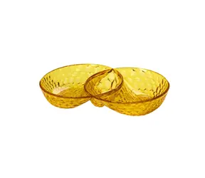 Guzzini VANITY HORS D'OEUVRES miska Saffron Yellow / Servírovací mísa