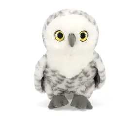 KEEL TOYS Plyšová hračka Keeleco Sova sněžná / 21 cm