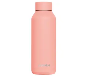 Quokka Solid broskvová / Nerezová termoláhev / 510 ml / dvouplášťová