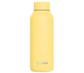 Quokka Solid světle žlutá / Nerezová termoláhev / 510 ml / dvouplášťová