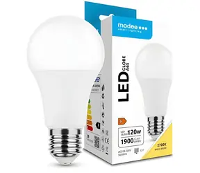 Modee A65 / LED žárovka / E27 / 18,5W náhrada za 120W / 1900 lm / teplá bílá 2700K