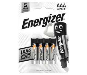 Energizer Everyday AAA (LR03) / Baterie / Alkalická / 4 ks