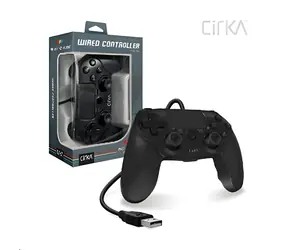 Cirka NuForce černá / Herní ovladač / drátový / PS4, PC, Mac