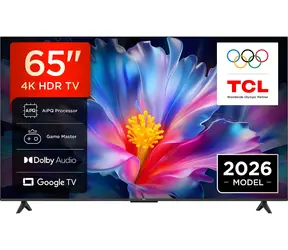 65" TCL 65P6L černá / Televize / LED / 4K UHD / 60Hz / Google TV / Wi-Fi / Bluetooth