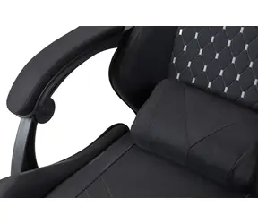Mars Gaming MGC-X černá / Herní křeslo / textilní čalounění / nosnost 120 kg / náklon 90-135°