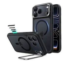ESR Classic Hybrid Kickstand MagSafe černá / Kryt / Apple iPhone 18 Pro Max, 17 Pro Max / MagSafe