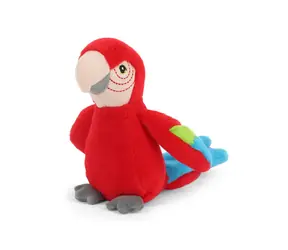 KEEL TOYS Keeleco Sběratelský papoušek / Plyš / 13 cm
