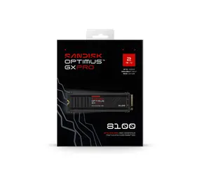 SanDisk Optimus GX PRO 8100 / Interní SSD / M.2 NVMe / 2 TB / s chladičem