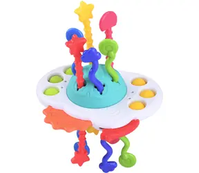 PLAYGO Vesmírná loď Pull & Pop / od 3 let / plast