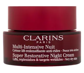 Clarins Super Restorative Night Cream Very Dry Skin Noční pleťový krém 50 ml