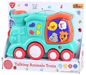 PLAYGO Hudební mašinka farma / Hračka pro nejmenší / plast / 3x AA baterie / od 3 let