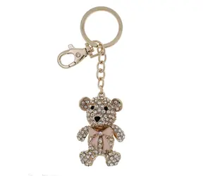 PINK Přívěsek na klíče Medvěd / Klíčenka / 15,5 cm