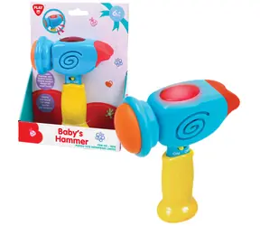 PLAYGO Elektronické kladívko / Plast / 2x AAA / od 6 měsíců