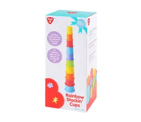 PLAYGO Skládací kelímky / 10 ks / Plast / od 18 měsíců