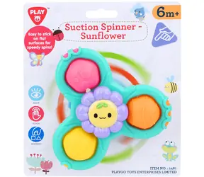 PLAYGO Přísavný spinner Slunečnice / Plast / od 3 let