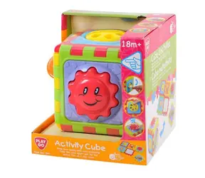PLAYGO Kostka s aktivitami 6v1 / 6 herních funkcí / Plast / od 18 měsíců
