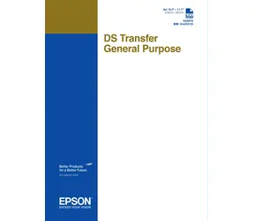 Epson Víceúčelový transferový papír DS A4 / Transferový papír / listy / 100 ks / sublimační tisk