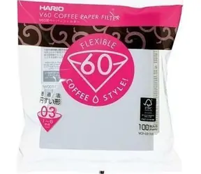 Hario Papírové filtry V60-03 100 ks / Filtry na kávu / pro V60-03
