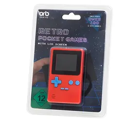 ThumbsUp! ORB Retro Pocket Games červená / Herní konzole / 1,8" LCD / 152 her / 3x AAA