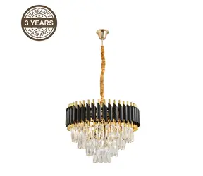Domoletti Lanna 2200091L černá / Závěsné svítidlo / 6x E14