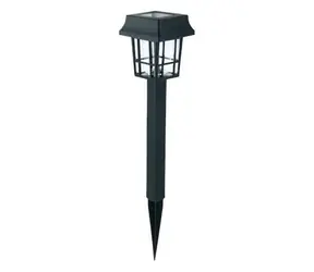 OKKO TH020E černá / Solární LED podlahová lampa / IP44