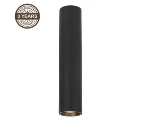 Domoletti Pori ML0387 černá / Stropní svítidlo / 30 cm / GU10