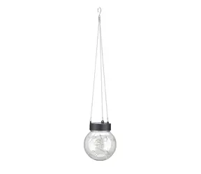 Domoletti MS10531 / Venkovní závěsné solární LED svítidlo / 12 cm / IP44 / 3000K