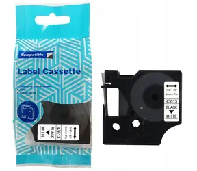 Dymo D1 43613 S0720780 / Páska do tiskárny štítků / černý tisk na bílém podkladu / 6 mm / 7 m