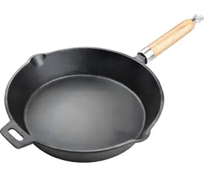Lamart LT1070 Iron černá / Pánev / litina / 25,2 cm / do 280 °C
