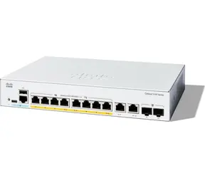 Cisco Catalyst C1200-8FP-2G / Switch / 8x GbE RJ-45 / 2x GbE/SFP combo / 8x PoE+ 120W / fanless