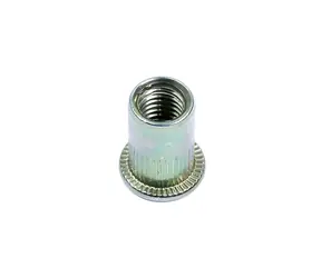 Haushalt Nýtovací matice s plochou hlavou M10 / Spojovací materiál / délka 19,7 mm / 20 ks