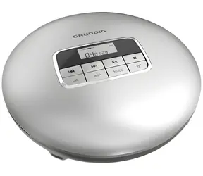 Grundig GCDP 8500 stříbrno-černá / Přenosný CD přehrávač / LCD displej / Line In / Výdrž baterie 8 h