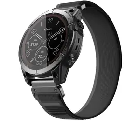 X-Site Řemínek pro Garmin QuickFit 26mm šedý / Řemínek / Nylon / 26 mm