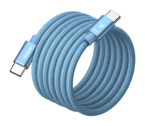 YENKEE YCU MAGNETIC 03 BE / Kabel / USB-C/USB-C / 60W / 480Mb/s / 1,5 m